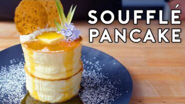 VIDEO: Soufflé Pancakes from Food Wars! | Anime With Alvin