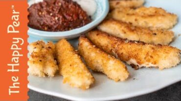 VIDEO: VEGAN MOZZARELLA STICKS | THE HAPPY PEAR