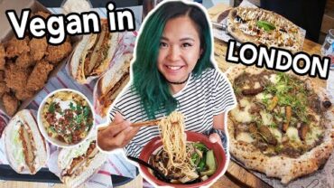 VIDEO: MUST TRY VEGAN EATS IN LONDON (Ramen, Vegan Fried Chicken, Afternoon Tea & More!)