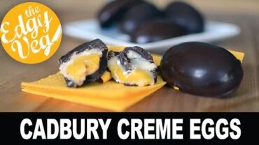 VIDEO: Vegan Recipe: Cadbury Creme Eggs Recipe | The Edgy Veg