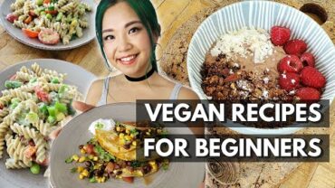 VIDEO: LAZY 10 MINUTE HIGH PROTEIN VEGAN RECIPES FOR THOSE WHO CAN’T COOK