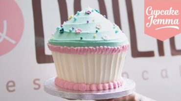 VIDEO: Giant Cupcake Masterclass How-To | Cupcake Jemma