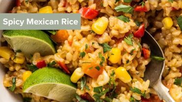 VIDEO: Spicy Mexican Rice #shorts