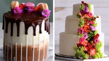 VIDEO: From store bought to a show stopper: these 3 cake transformations will blow your mind! 🎂🌷😲