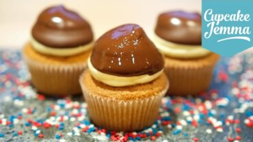 VIDEO: Boston Cream Pie Cupcakes AND Crème Pâtissière Recipe | Cupcake Jemma