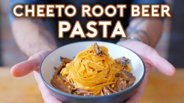 VIDEO: Binging with Babish: Root Beer Noodles from The Simpsons