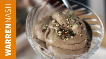 VIDEO: Chocolate and Hazelnut Gelato Recipe – Made with NUTELLA – Recipes by Warren Nash