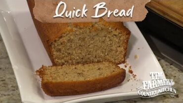 VIDEO: QUICK BREAD | Oatmeal, Honey & Pecan