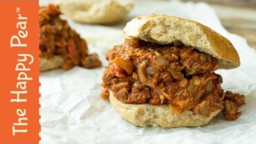 VIDEO: Vegan Sloppy Joe | EXTRA SLOPPY | THE HAPPY PEAR