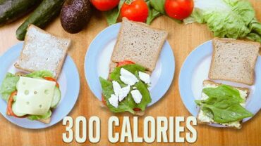 VIDEO: 3 Healthy Vegetarian Recipes, Vegetarian Sandwiches