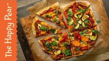 VIDEO: EASY VEGAN PIZZA FROM SCRATCH | The Happy Pear