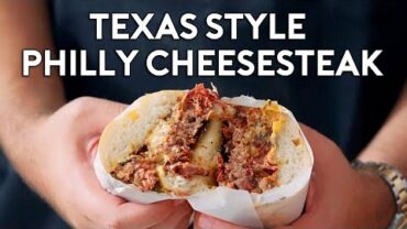 VIDEO: Texas Style Philly Cheesesteak | Football Fusion (ft. Mina Kimes)