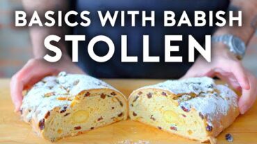 VIDEO: Stollen (German Holiday Bread) | Basics with Babish