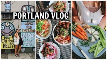 VIDEO: PORTLAND DAY 1 // SO Many VEGAN Things!!!