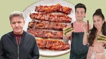 VIDEO: we tested gordon ramsay’s viral vegan bacon 🥓 is it worth it?