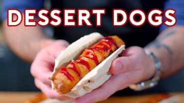 VIDEO: Binging with Babish: Dessert Dogs from The Simpsons