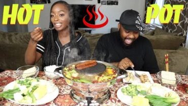 VIDEO: HOT POT MUKBANG | OUR THOUGHTS ON EAT WITH QUE VS BLOVESLIFE | EATING SHOW