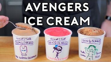 VIDEO: Binging with Babish: Ice Cream Flavors from Avengers: Infinity War