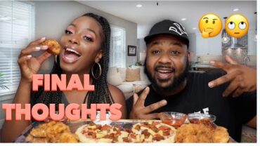VIDEO: FINAL THOUGHTS ON BLOVELIFE AND EATWITH QUE | PIZZA AND WANGS MUKBANG