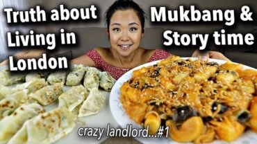 VIDEO: VEGAN KOREAN STREET FOOD MUKBANG + STORYTIME (eating show)