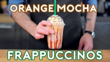 VIDEO: Binging with Babish: Orange-Mocha Frappuccinos from Zoolander