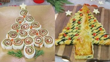 VIDEO: Puff pastry Christmas trees: 4 yummy and creative recipes!