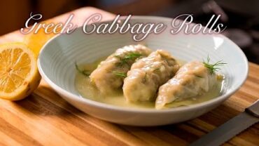 VIDEO: Greek Cabbage Rolls/ Lahanodolmades