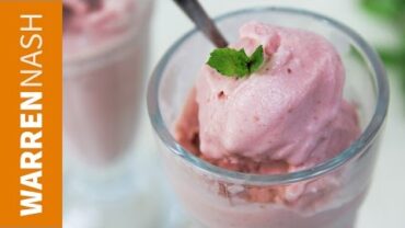 VIDEO: Healthy Ice Cream Recipe without banana – Recipes by Warren Nash