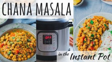 VIDEO: INSTANT POT CHANA MASALA | Instant Pot Indian Recipe