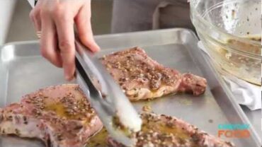 VIDEO: Rosemary-Anchovy Pork Chops | Everyday Food with Sarah Carey