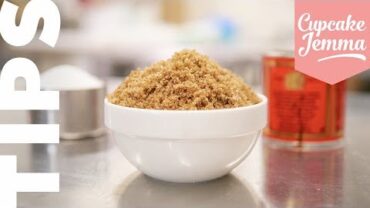 VIDEO: Make Your Own Brown Sugar! | Cupcake Jemma