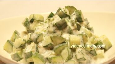VIDEO: Easy Cucumber Salad with Yogurt Dressing Recipe
