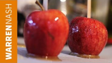 VIDEO: How to make Candy Apples – 60 second video – Recipes by Warren Nash