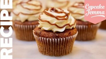 VIDEO: My NEW FAVOURITE CUPCAKES! | Sticky Toffee Pudding and Custard Cupcake Recipe | Cupcake Jemma
