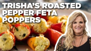 VIDEO: Trisha Yearwood’s Roasted Pepper Feta Poppers | Trisha’s Southern Kitchen | Food Network