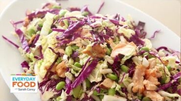 VIDEO: Shredded Cabbage and Salmon Salad | Everyday Food with Sarah Carey