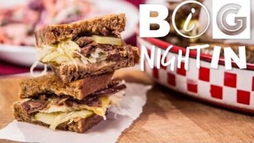 VIDEO: Reuben Sandwich & Purple Slaw Recipe | Sorted Food