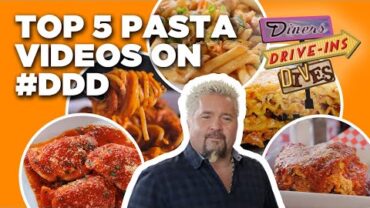 VIDEO: Top 5 #DDD Pasta Videos of ALL Time with Guy Fieri | Diners, Drive-Ins and Dives | Food Network