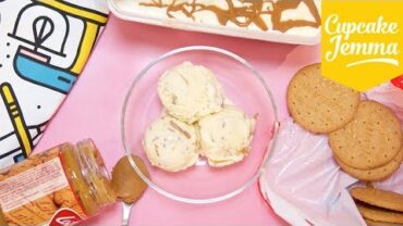 VIDEO: Digestive Biscuit Ice Cream Recipe | Cupcake Jemma