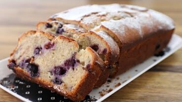VIDEO: Lemon Blueberry Ricotta Pound Cake Recipe