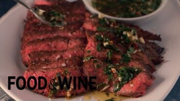 VIDEO: RECIPE: Mark Bittman’s Grilled Skirt Steak with Chimichurri Sauce | Food & Wine
