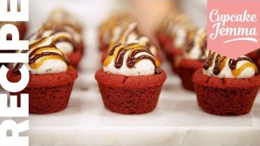 VIDEO: The ULTIMATE Mash-Up! The Red Velvet Volcano COOKIE CUP! | Cupcake Jemma