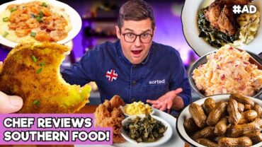 VIDEO: British Chef Reviews USA Southern Food!! | Sorted Special Ep 1/2