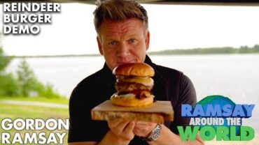 VIDEO: Gordon Ramsay Makes a Reindeer Burger!? | Ramsay Around the World