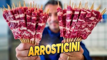 VIDEO: How to Make ARROSTICINI like a Butcher from Abruzzo | Italian Sheep Skewers