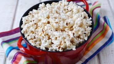 VIDEO: How to Pop Popcorn – Healthy Snack Recipes – Weelicious