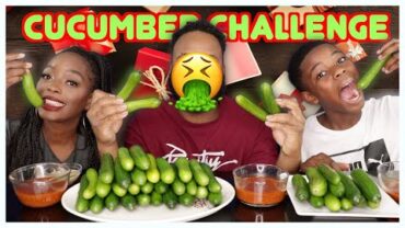 VIDEO: CUCUMBER CHALLENGE | MUKBANG | EATING SHOW