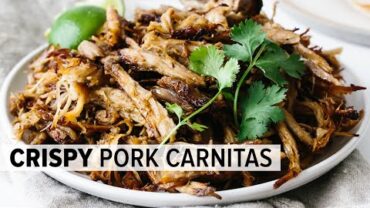 VIDEO: CRISPY PORK CARNITAS | easy slow-cooker carnitas recipe