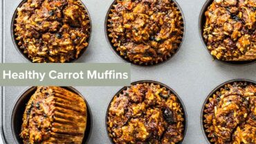VIDEO: Healthy Carrot Muffins