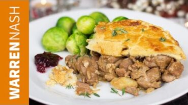 VIDEO: Christmas Dinner Pie Recipe – Tasty Turkey & Pork Filling – Recipes by Warren Nash